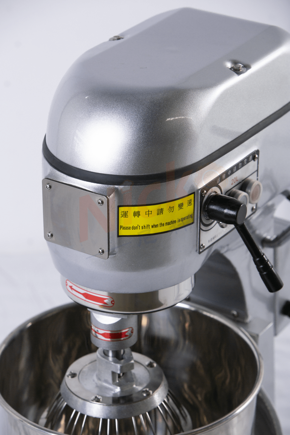 Nicko's 3 Function planetary mixer 20L detail