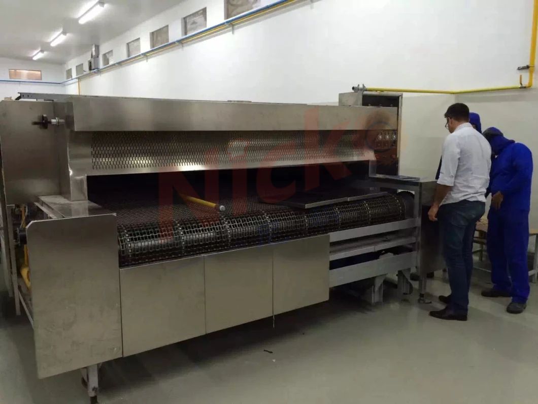 Industrial Factory Bakery Equipment Toast Bread Baking Tunnel Oven Chain furnace