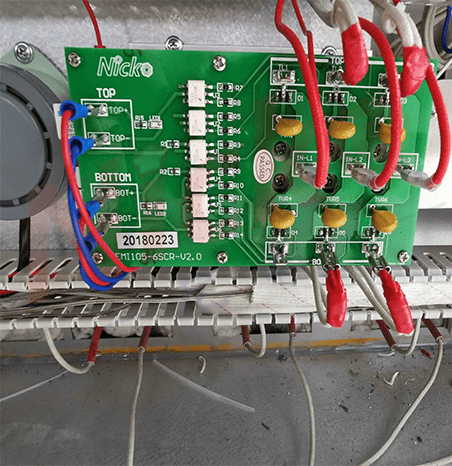 Nicko's Sweden style deck oven circuit board