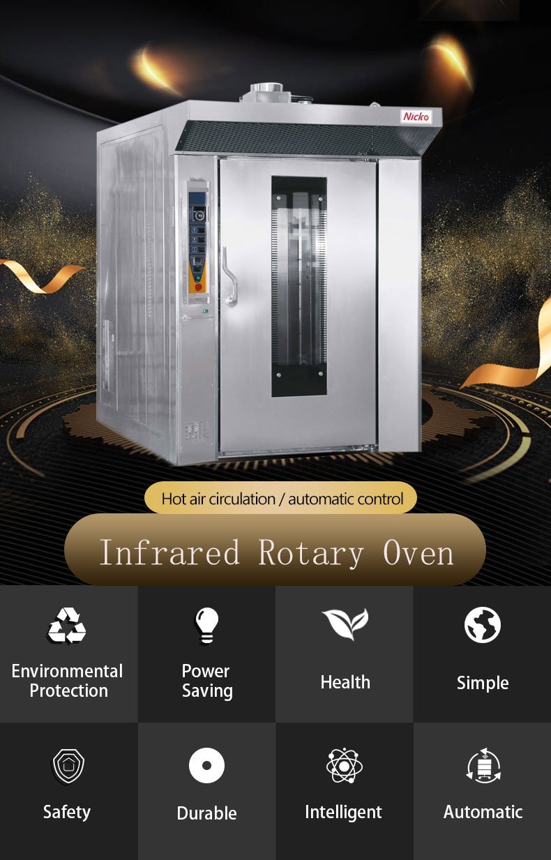 Nicko's Infrared rotary oven