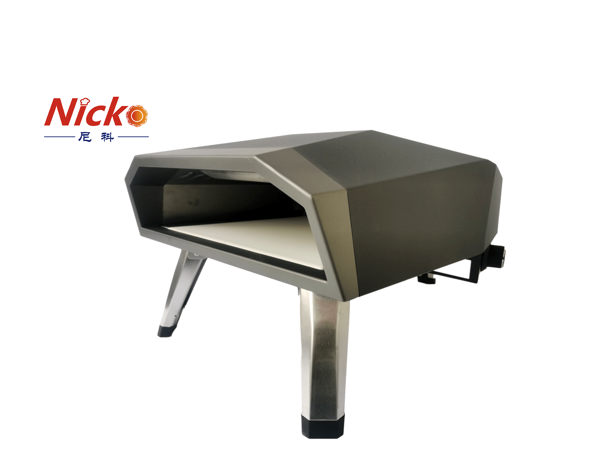 Nicko's P200--Outdoor Gas Pizza Oven BBQ Grill