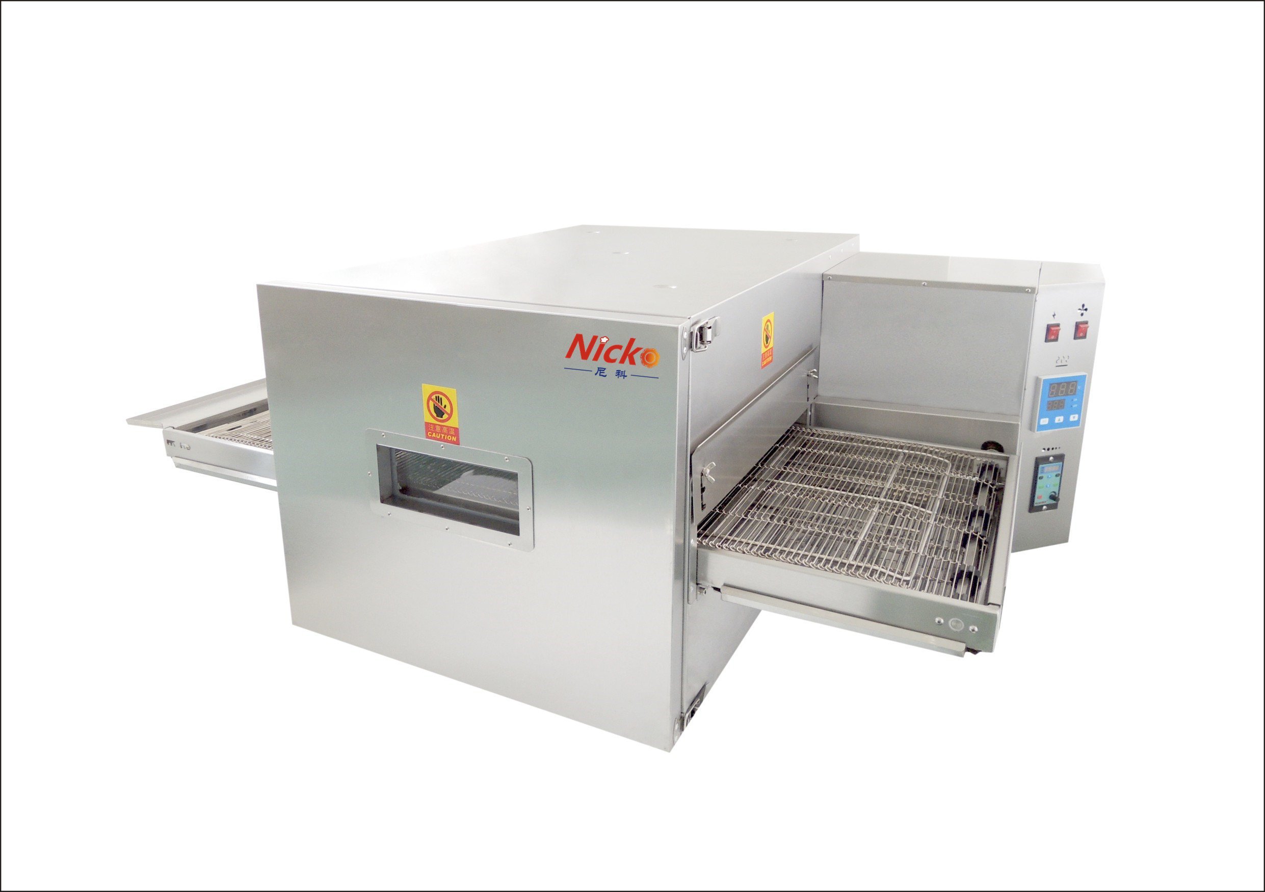 Nicko's Commercial Convection Electric/Gas Deck Conveyor Pizza Oven