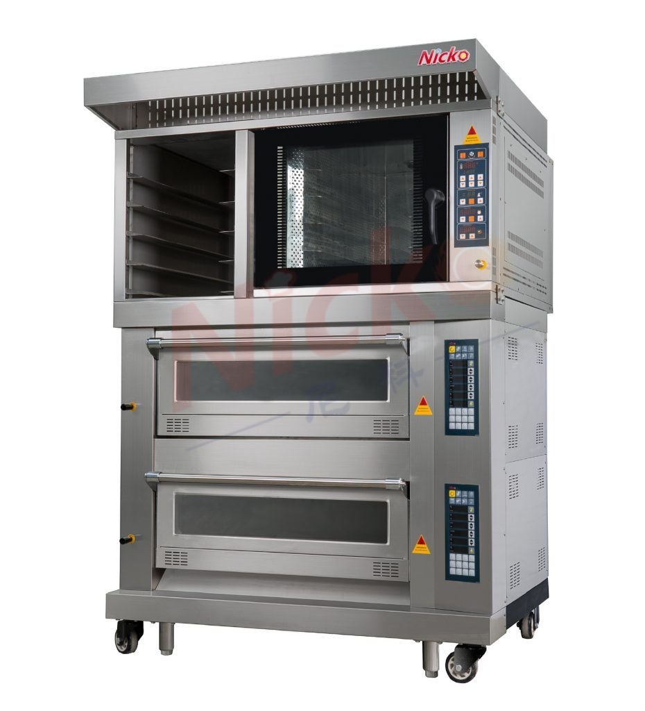 Nicko’s combination oven electric deck baking oven