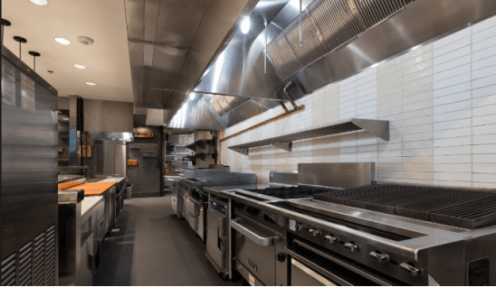 commercial kitchen